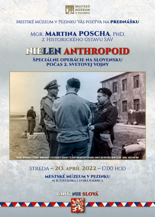 Nielen Anthropoid - špeciálne operácie na Slovensku počas druhej svetovej vojny